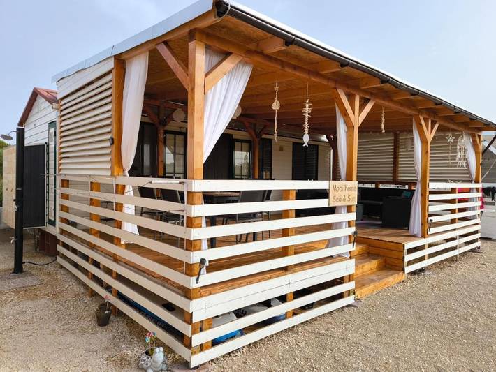 Ferienpark für 5 Personen, mit Ausblick und Seeblick sowie Terrasse in Kroatien