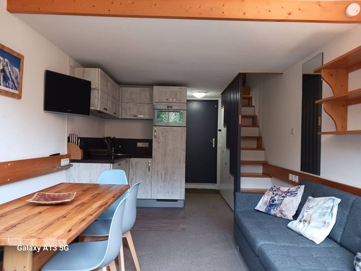 Appartement de vacances pour 6 personnes, avec balcon dans Les Arcs