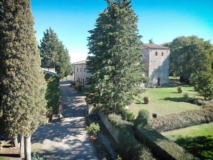 Chambre d’hôte pour 2 personnes, avec vue ainsi que jardin et piscine à San Gimignano - 2