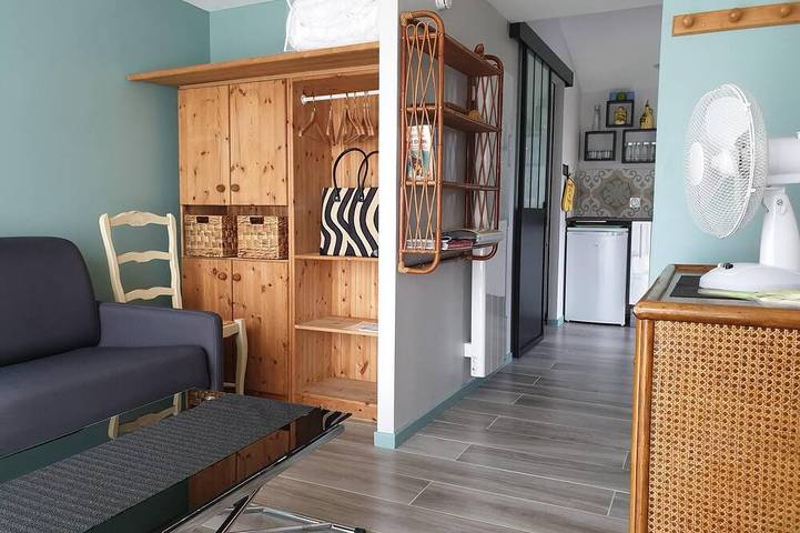 Appartement de vacances pour 2 personnes, avec terrasse et jardin