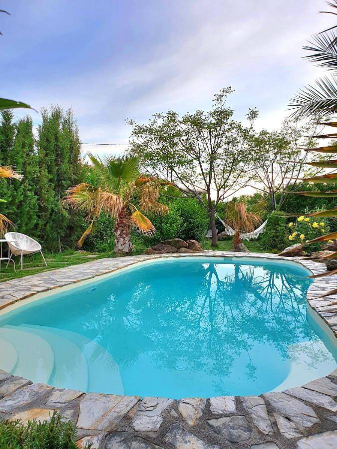 Casa rural para 2 personas, con Terraza y Jardín además de Piscina y Vistas en Pórtugos