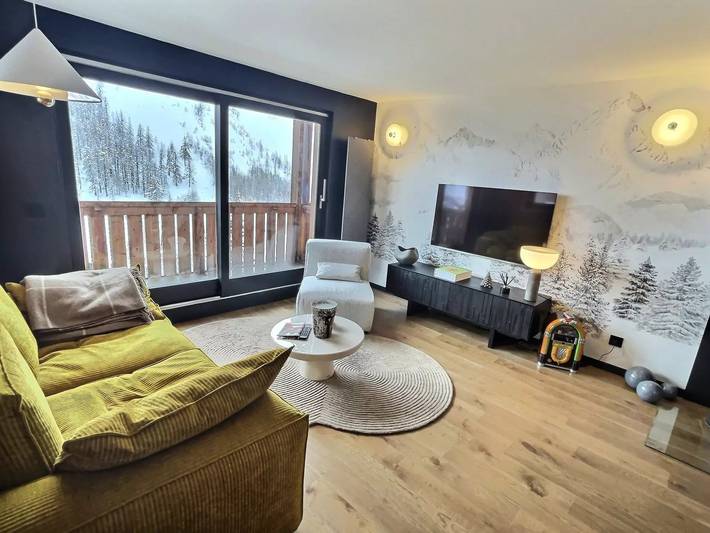Chalet pour 4 personnes, avec balcon à Val-d'Isère