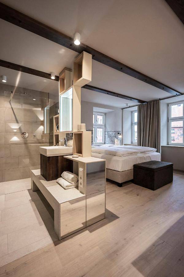 Hotel für 3 Personen, mit Pool und Terrasse sowie Ausblick und Sauna in Dinkelsbühl - 4