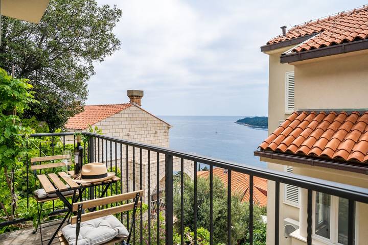 Casa de huéspuedes para 2 personas, con balcón en Dubrovnik