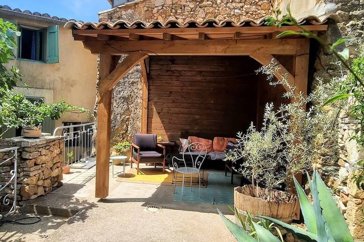 Maison de vacances pour 8 personnes, avec balcon et jardin