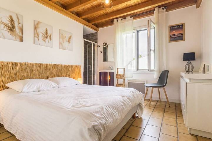 Maison lumineuse proche de la mer avec Wifi et animaux acceptés in Les Moutiers-en-Retz, Côte de Jade
