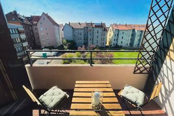 Ferienwohnung für 2 Personen, mit Balkon in Braunschweig