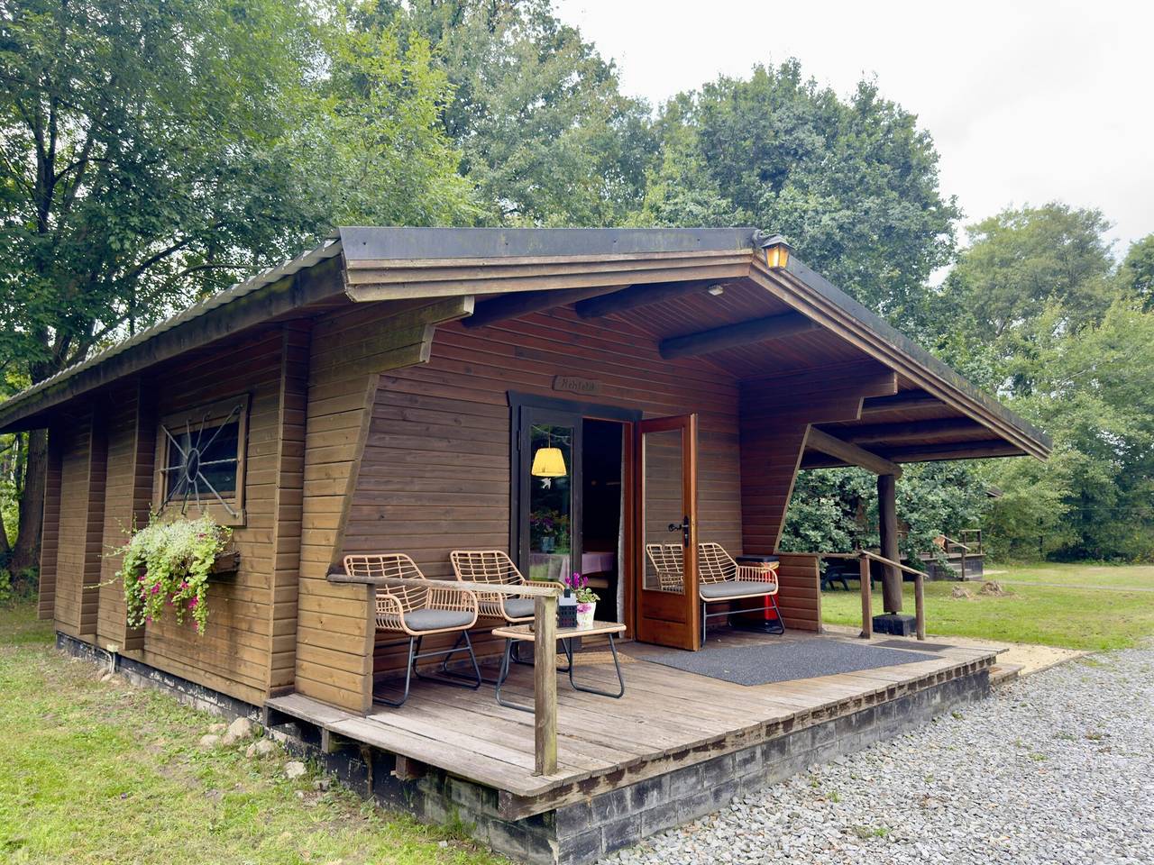 Blockhaus mitten in der Natur in Eschede, Naturpark Südheide
