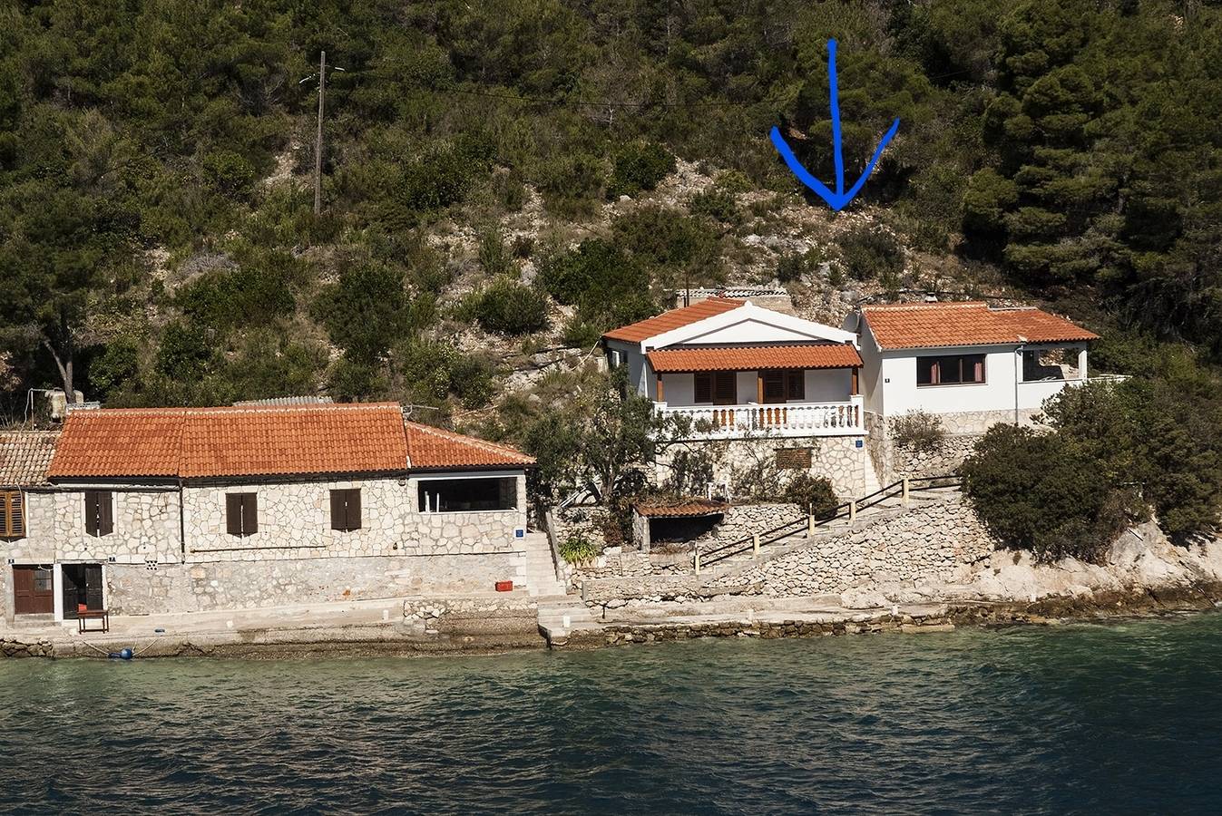 Ferienhaus Vinkli - amazing sea view in Vis Stadt, Vis