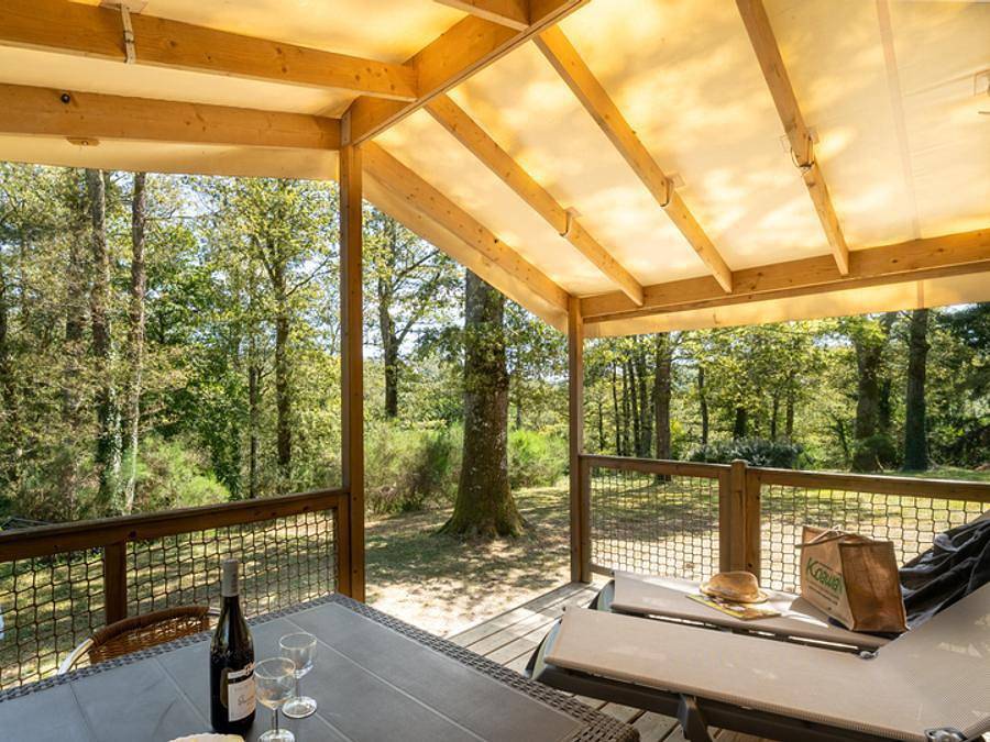 Camping Les Gorges Du Chambon - Ciela Village - Zelt 4 personen - Zelt Ciela Nature - 2 Zimmer (ohne Sanitäranlagen) in Eymouthiers, Regionaler Naturpark Périgord-Limousin