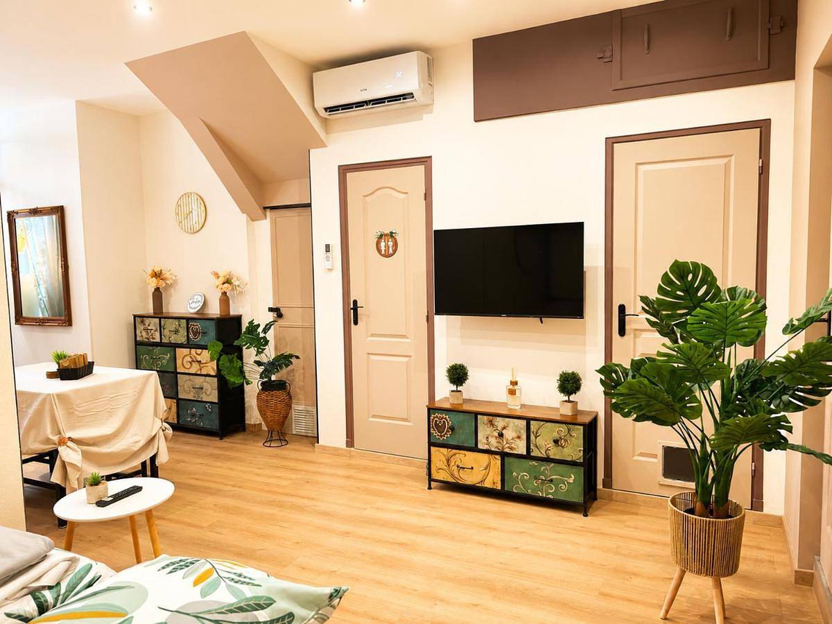 Appartement entier, Appartement cosy climatisée - 5mn plage Barcarès & Torreilles in Saint-Laurent-de-la-Salanque, Côte d'Améthyste