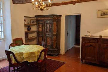 Gîte pour 5 personnes, avec terrasse et vue à Entrevaux