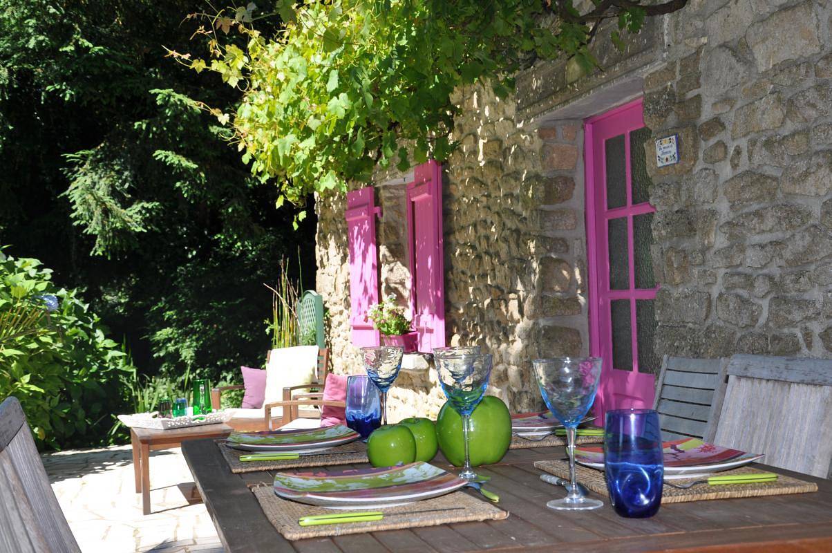 Corentin Cottage in Langonnet, Pontivy und Umgebung