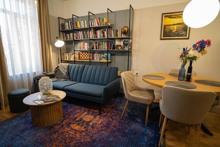 Appartement de vacances pour 2 personnes, avec vue et jardin