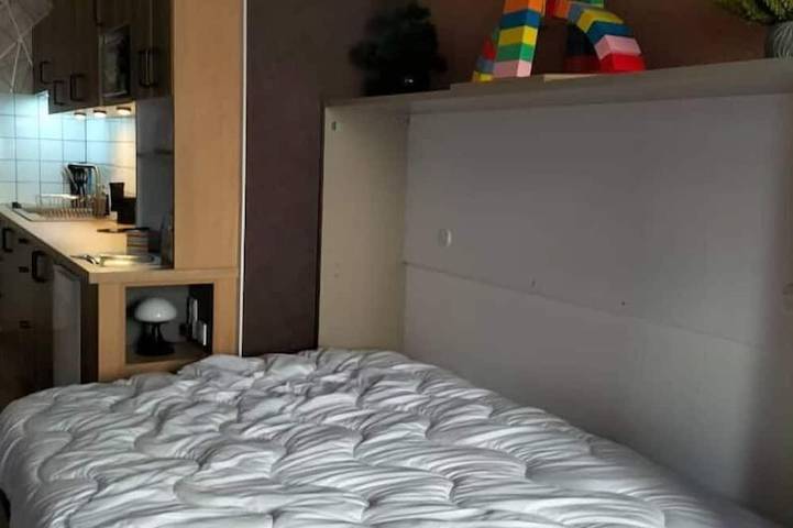 Entire apartment, "p'tit Rousseau" 10min : Gare à Pied/plage en Tram in Le Havre, Le Havre region