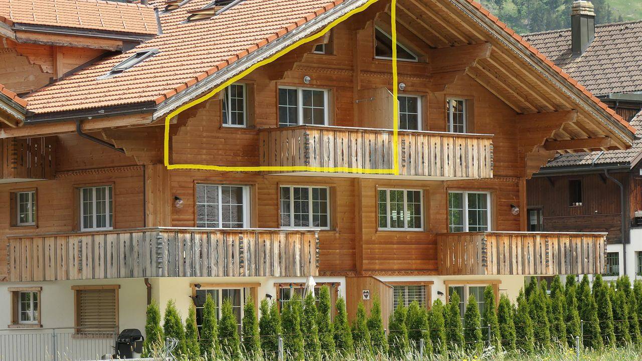 Ganze Ferienwohnung, Ferienwohnung für 6 Personen (90 m²) in Kandersteg in Kandersteg, Frutigen - Lenk - Adelboden