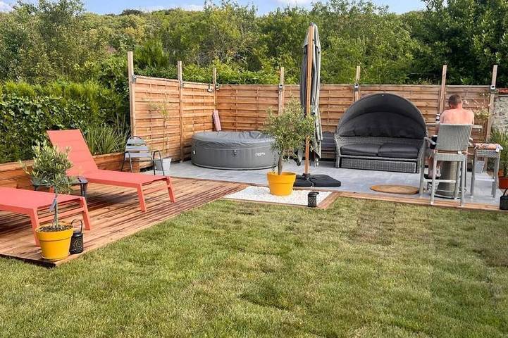 Gîte pour 3 personnes, avec Jardin dans Amblainville