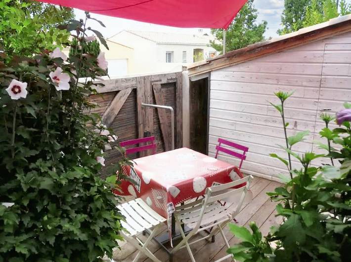 Maison de vacances pour 3 personnes, avec terrasse