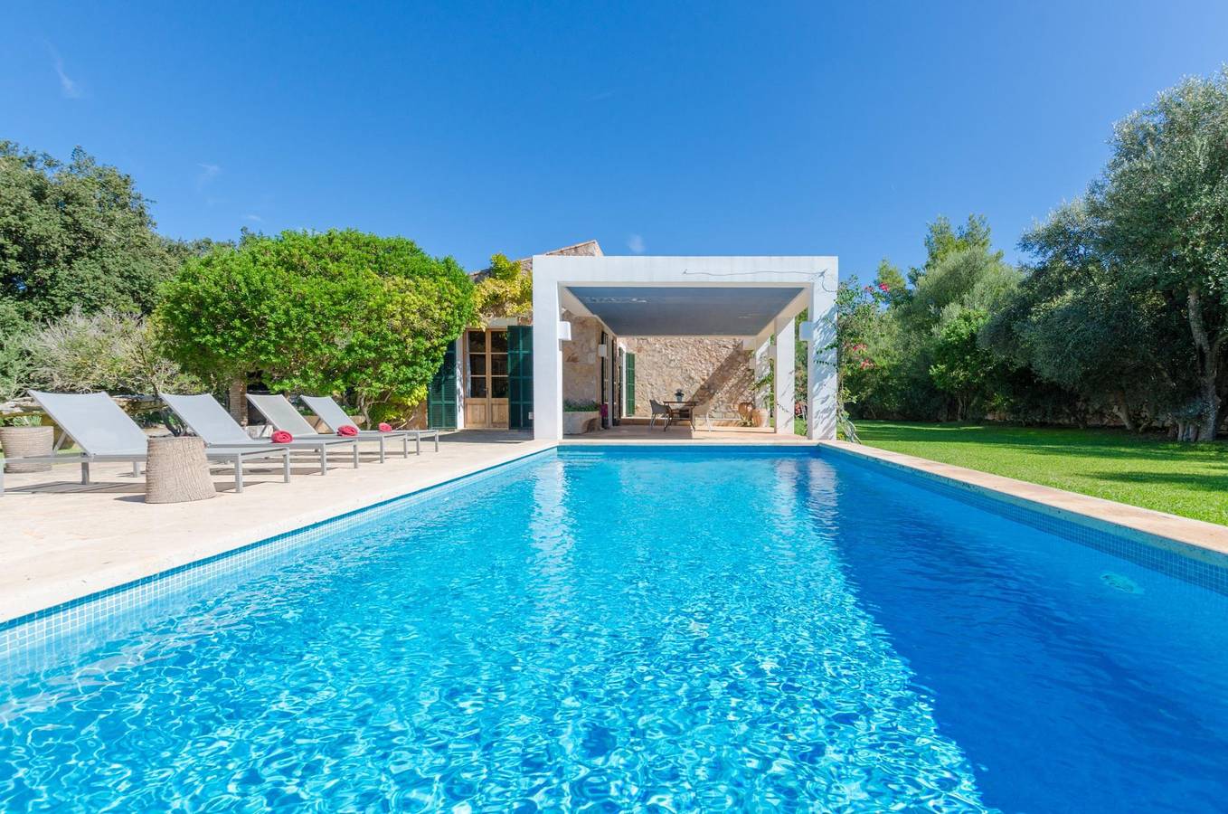 Sa Plana - Ferienhaus mit privaten Pool in Son Servera. Wifi gratis in Port Nou, Son Servera