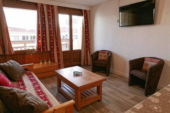 Geheel appartement, Zeer ruim appartement met een grote slaapkamer in Tignes, Massif de la Vanoise