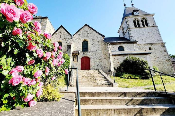 Location de vacances pour 7 personnes, avec vue ainsi que jardin et terrasse, animaux acceptés à Ludes - 2
