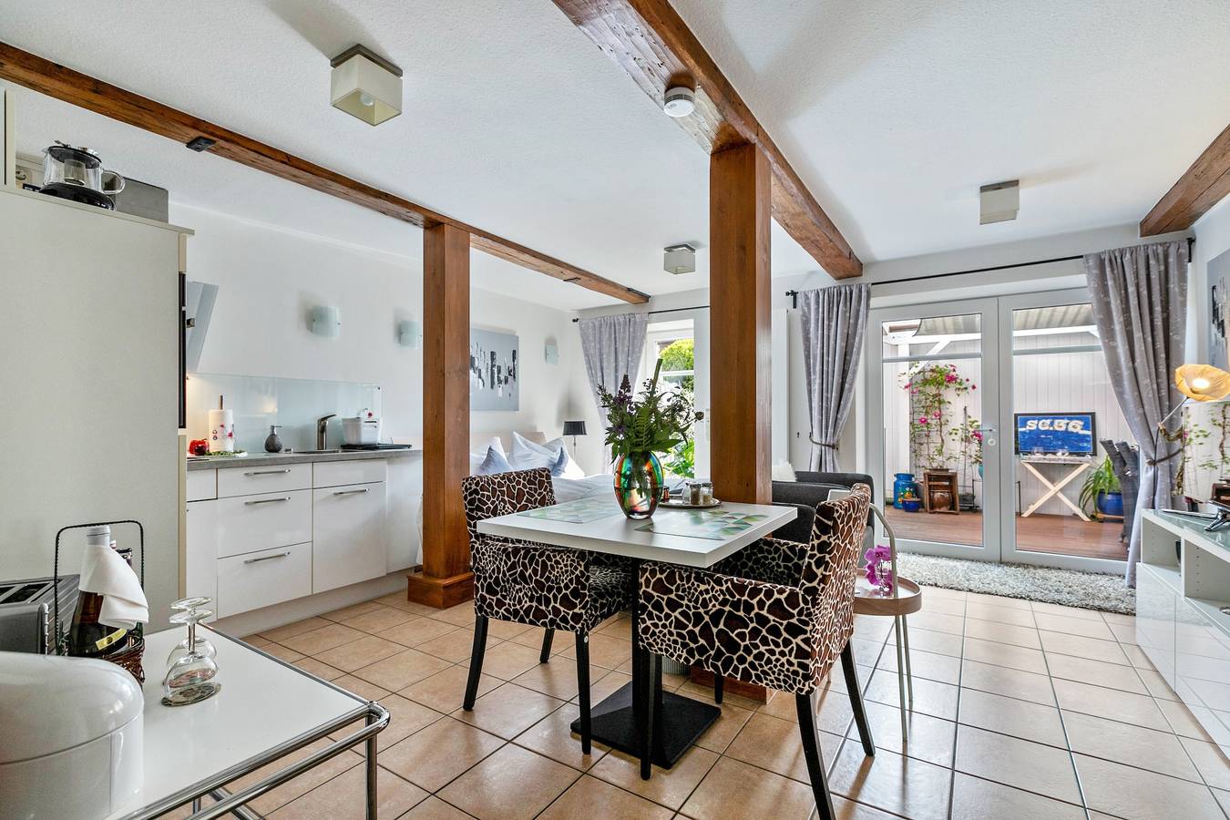 Ganzes Studio, Einzimmerapartment 'Alte Tischlerei Hemmingstedt' mit Terrasse, Garten und Wlan in Hemmingstedt, Heide und Umgebung