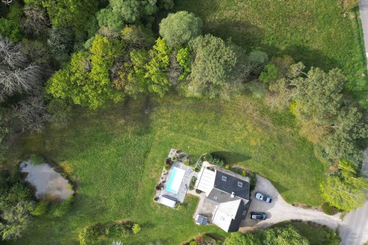 Ferienhaus für 6 Personen mit Terrasse in Sainte-Hélène, Côte des Mégalithes