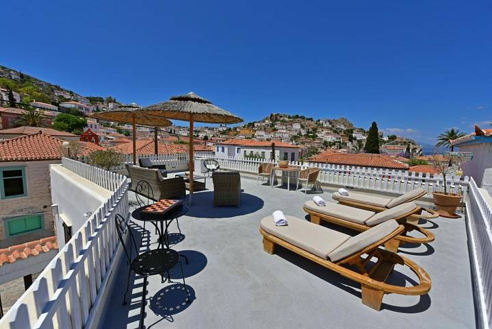Ferieleilighet for 3 personer, med Terrasse og Hage i Hydra