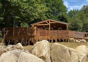 Cottage pour 6 personnes, avec jacuzzi et jardin à Vivario
