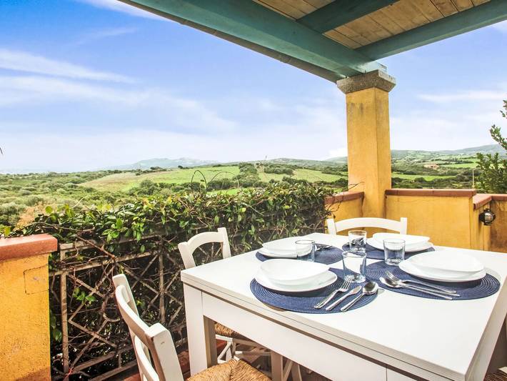 Appartement de vacances pour 4 personnes, avec Piscine à Porto Pozzo