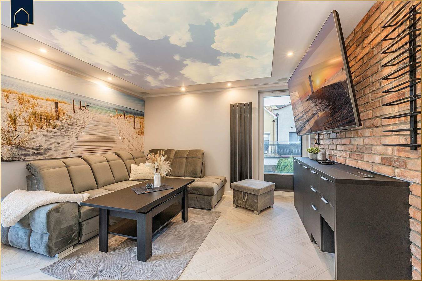 Cały apartament, Apartament wakacyjny dla 5 osób z balkon in Świnoujście, Zalew Szczeciński