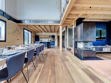 Chalet pour 12 personnes, avec balcon, animaux acceptés à Montriond