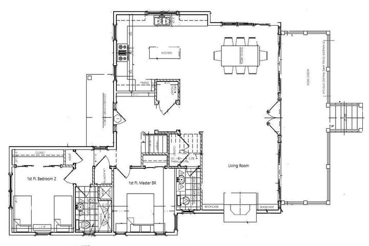 Vacation house for 8 people, with yard and balcony, with pets in Long Island