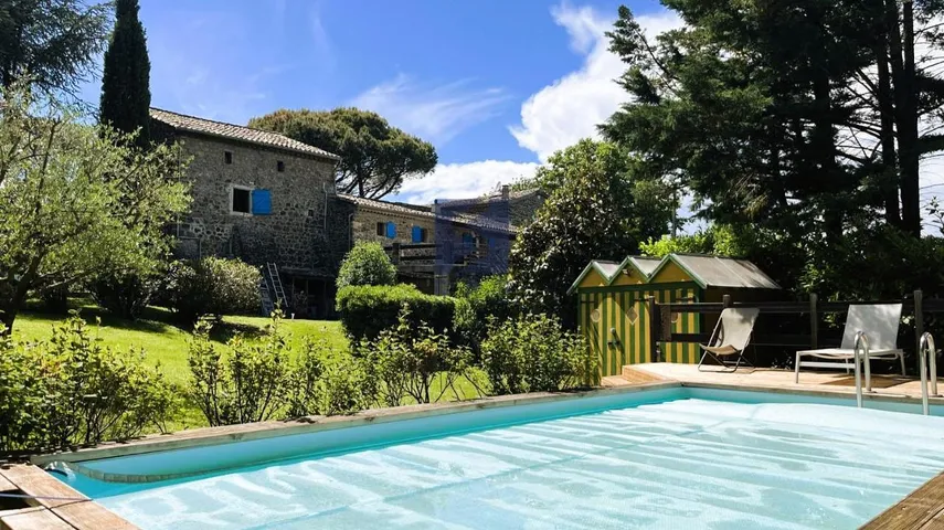 Gästehaus für 2 Personen, mit Garten und Pool sowie Ausblick und Sauna, kinderfreundlich - 1
