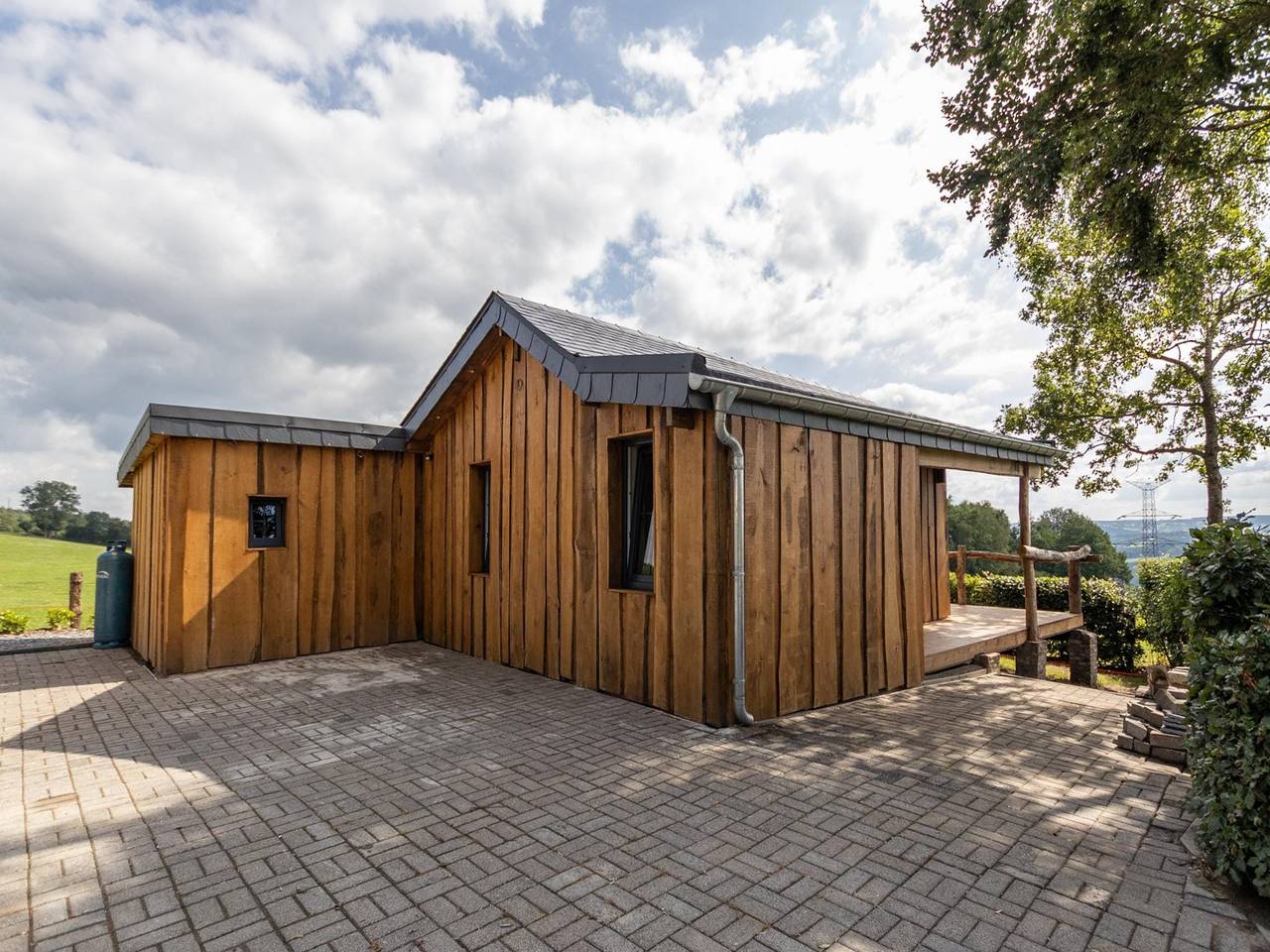 Chalet bij Coo Watervallen Trois-Ponts in Trois-Ponts, Luik en omgeving