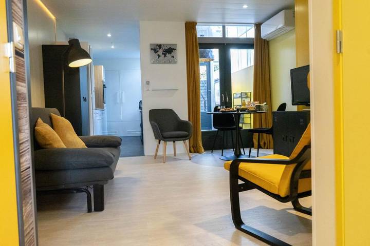 Chambre d’hôte pour 4 personnes, avec Terrasse à Leiden
