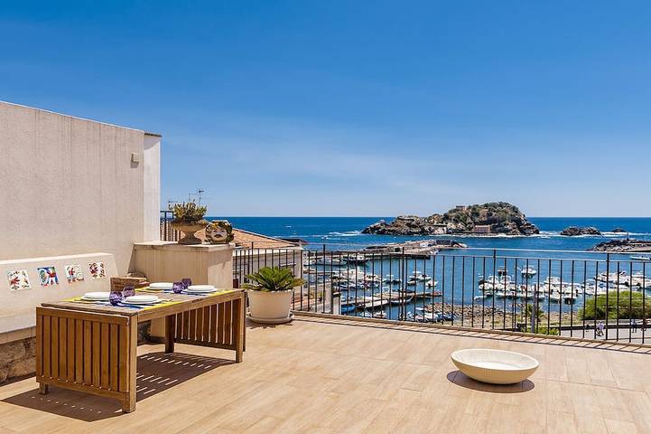 Ferienwohnung für 4 Personen, mit Balkon und Terrasse