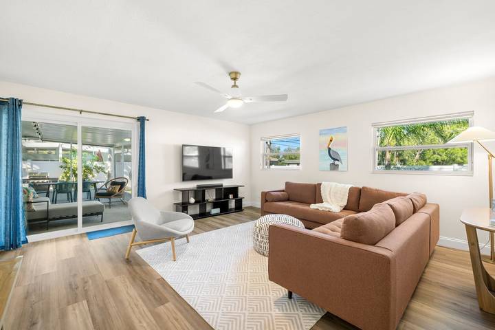 Dom dla 6 osób, z taras, zwierzęta dozwolone w Largo