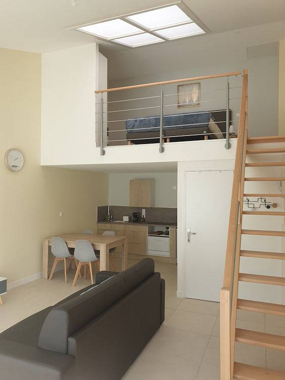 Appartement entier, Clos du béron 1 - Gîtes en duplex, terrasse, entrée indépendante in Cappelle-en-Pévèle, Région de Lille