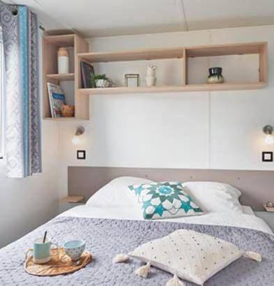 Camping pour 6 personnes, avec piscine et jardin