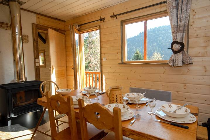 Chalet pour 8 personnes, avec terrasse et jardin, adapté aux familles à La Bresse - 3