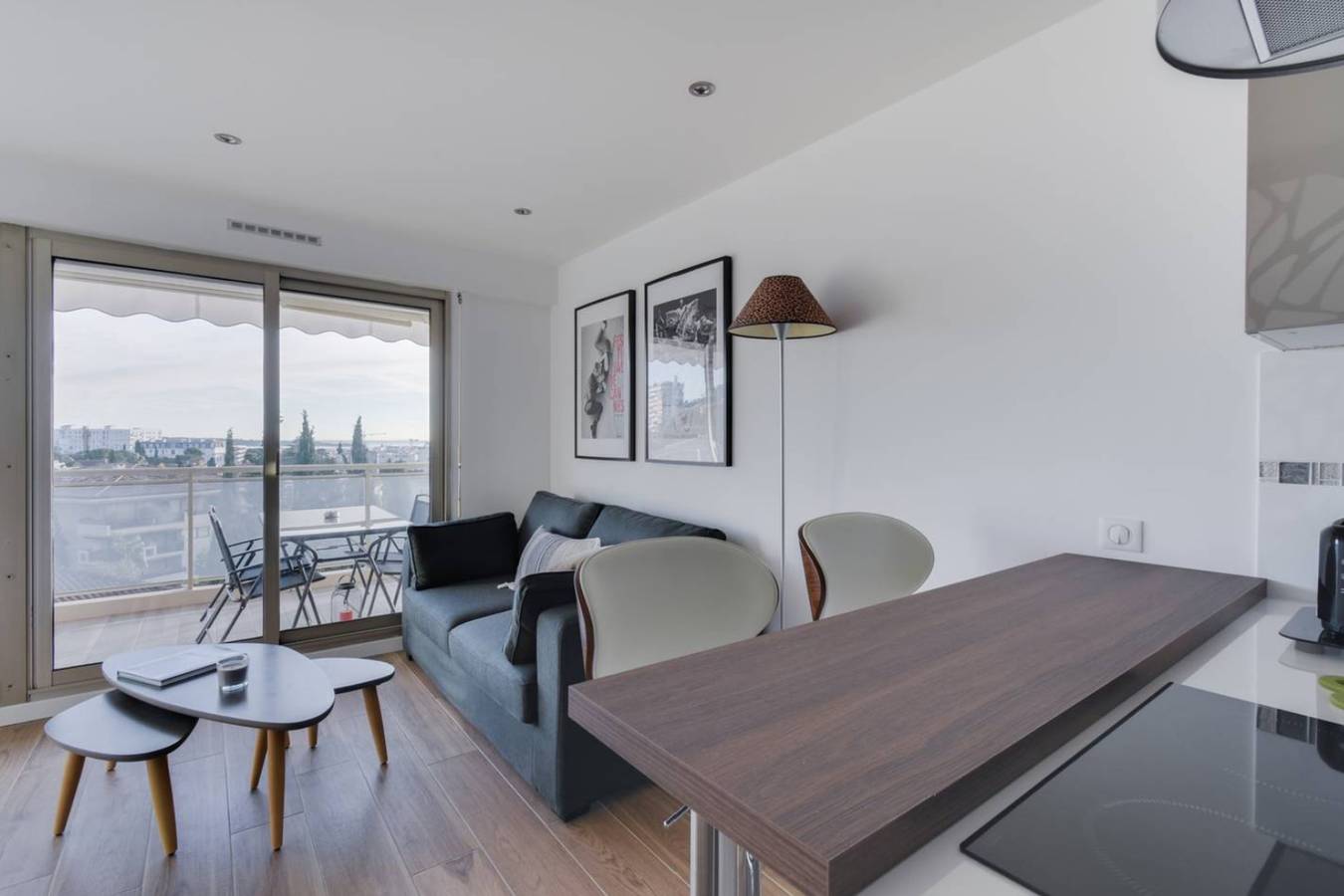 Estudio entero, Estudio para 4 personas con piscina in Cannes, Region de Cannes