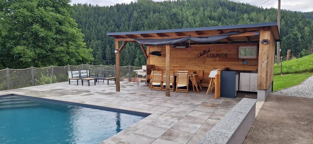 Ferienhaus für 7 Personen, mit Garten und Pool sowie Ausblick in Hochsteiermark - 4