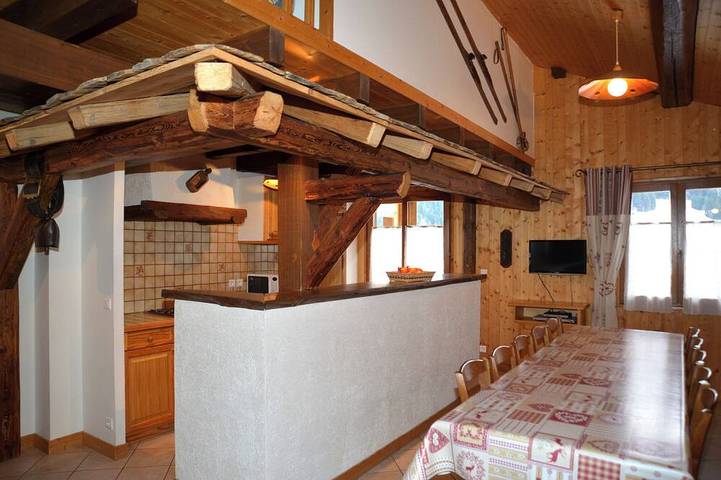 Gîte pour 10 personnes, avec piscine et terrasse à Hauteluce