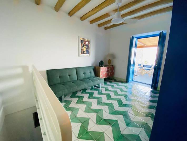 Ferienhaus für 4 Personen, mit Ausblick und Terrasse, mit Haustier