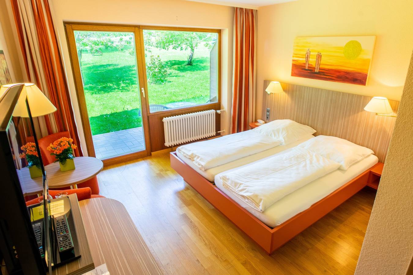 Wohlfühlhotel Sonnengarten Garni - Doppelzimmer in Überlingen, Region Bodensee-Oberschwaben