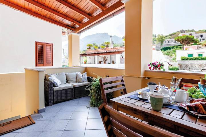 Ferienwohnung für 2 Personen, mit Terrasse