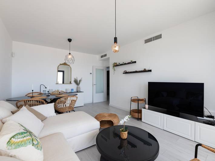 Gîte pour 6 personnes, avec bassin pour enfant et piscine ainsi que jardin et vue sur l’océan, adapté aux familles à Benalmádena - 2