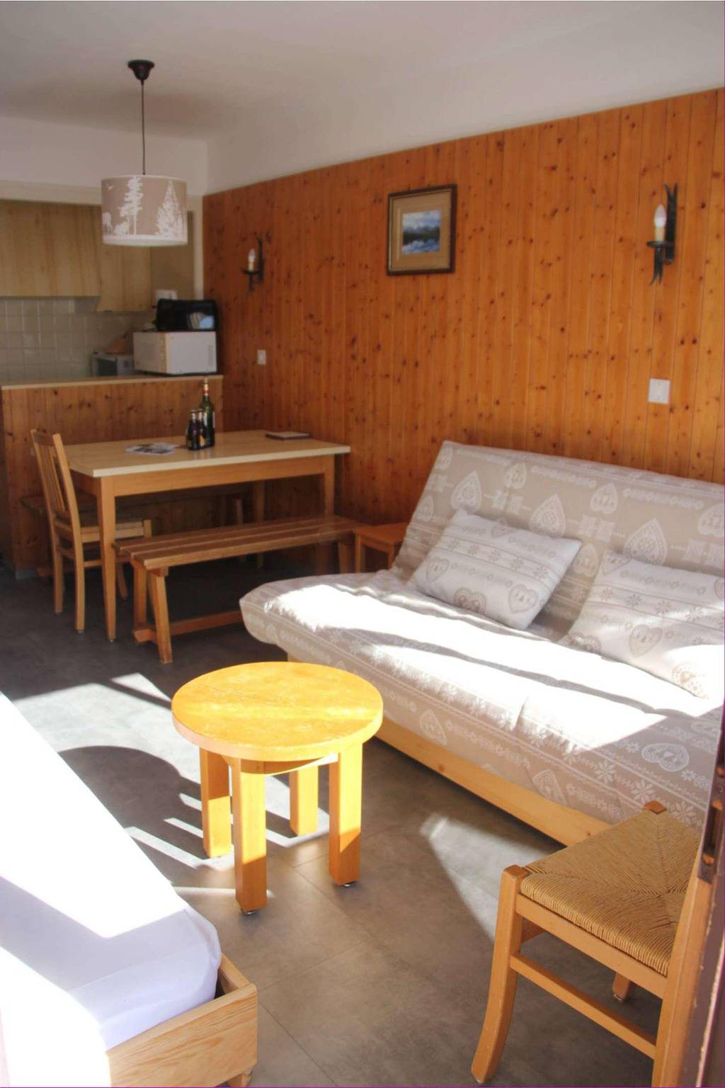 Entire studio, Résidence les Roches Fleuries - Studio 4 people (2D) in Chinaillon, Le Grand-Bornand
