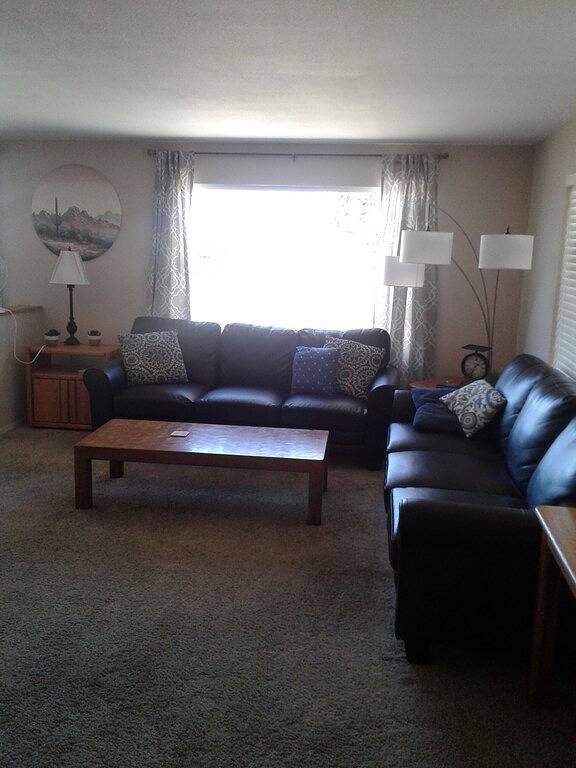 Wüste, die nah an Kasinos lebt in Lake Mohave, Bullhead City